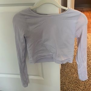 Lululemon long sleeve top with built in bra
